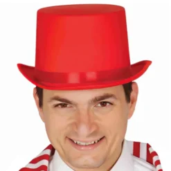 Silinterihattu Punainen