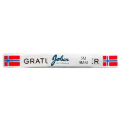 Silkkinauha Gratulerer Norjan Lippu
