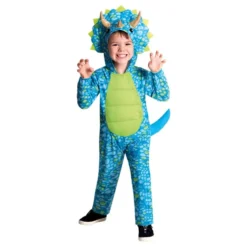 Sininen Dinosaurus Lasten Naamiaisasu