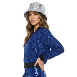 Sininen Glittertakki