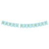 Sininen Lippuviirinauha Happy Birthday