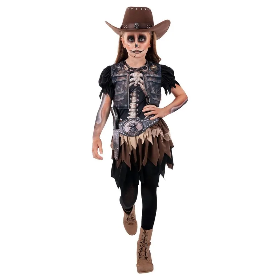 Skeletcogirl Lasten Naamiaisasu