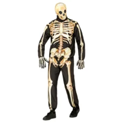 Skeletin verryttelypuku naamiaisasu