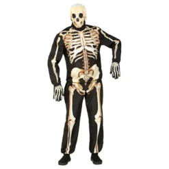 Skeletin verryttelypuku naamiaisasu