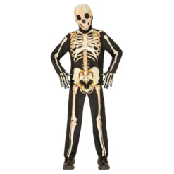 Skelettiverkkariasu Lasten Naamiaisasu