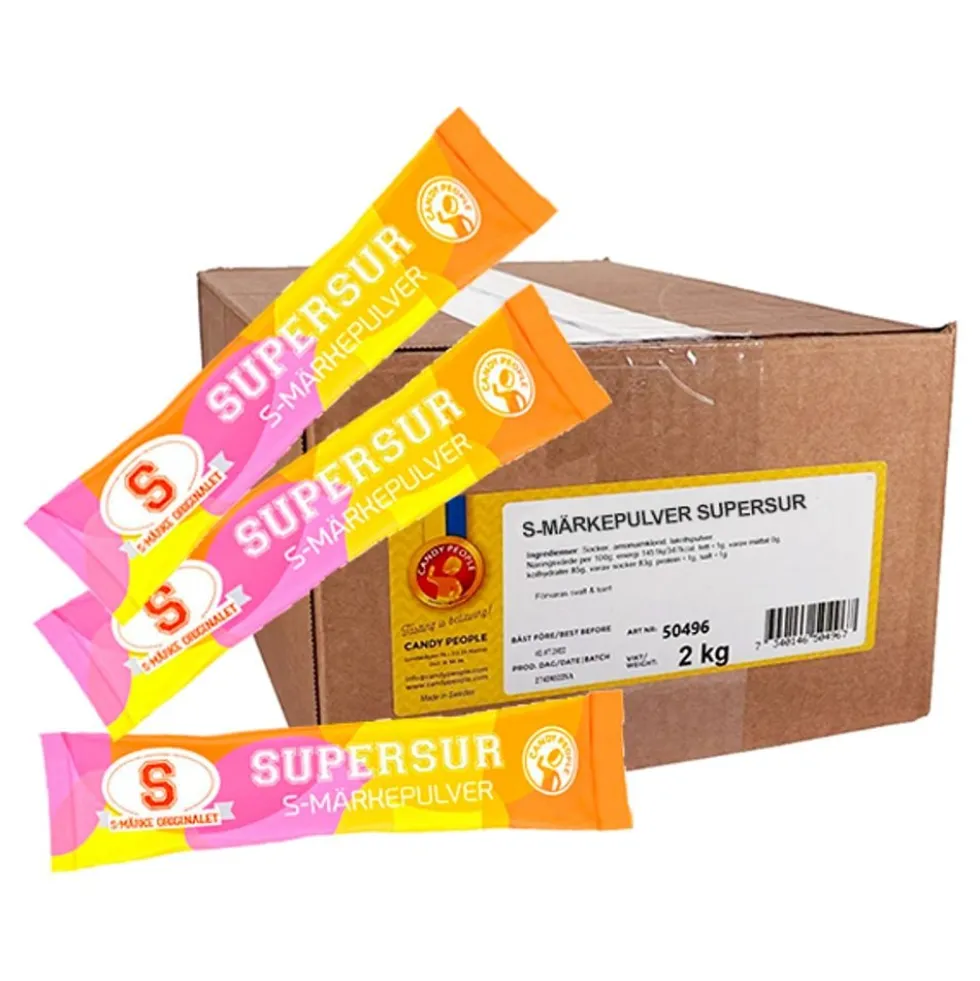 S-Märkepulver Supersur Suurpakkaus
