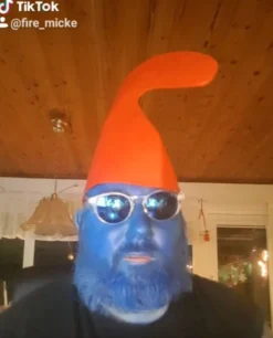 Smurffihattu Punainen