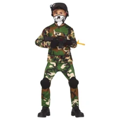 Special Force Halloween Lapset Naamiaisasu