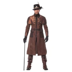 Steampunk Miesten Deluxe Naamiaisasu