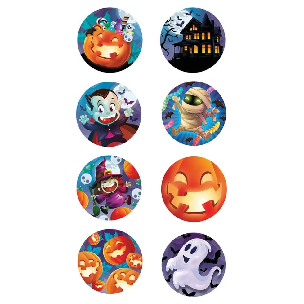 Stickers Halloween Rullassa