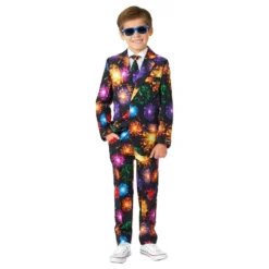 Suitmeister Boys Fireworks Black Puku