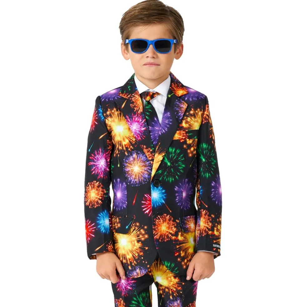 Suitmeister Boys Fireworks Black Puku