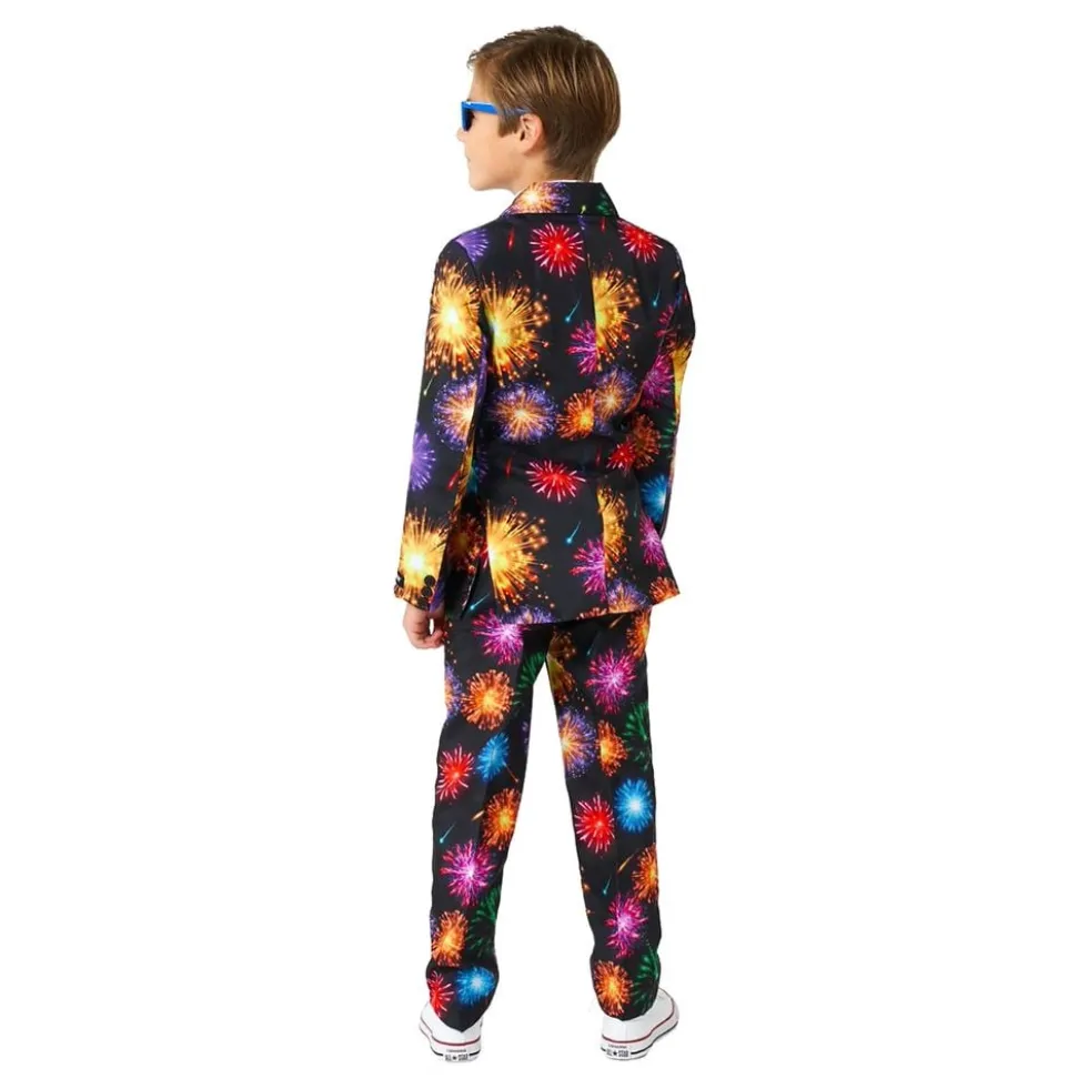 Suitmeister Boys Fireworks Black Puku