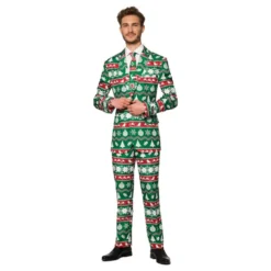 Suitmeister Christmas Green Nordic Puku
