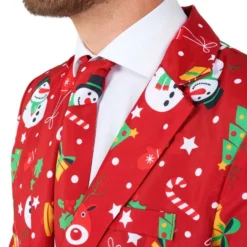 Suitmeister Christmas Red Icons Light Up Puku