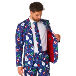 Suitmeister Christmas Snowman Sininen Puku