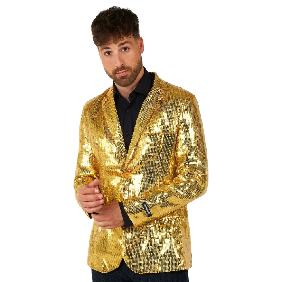 Suitmeister Paljettitakki Gold