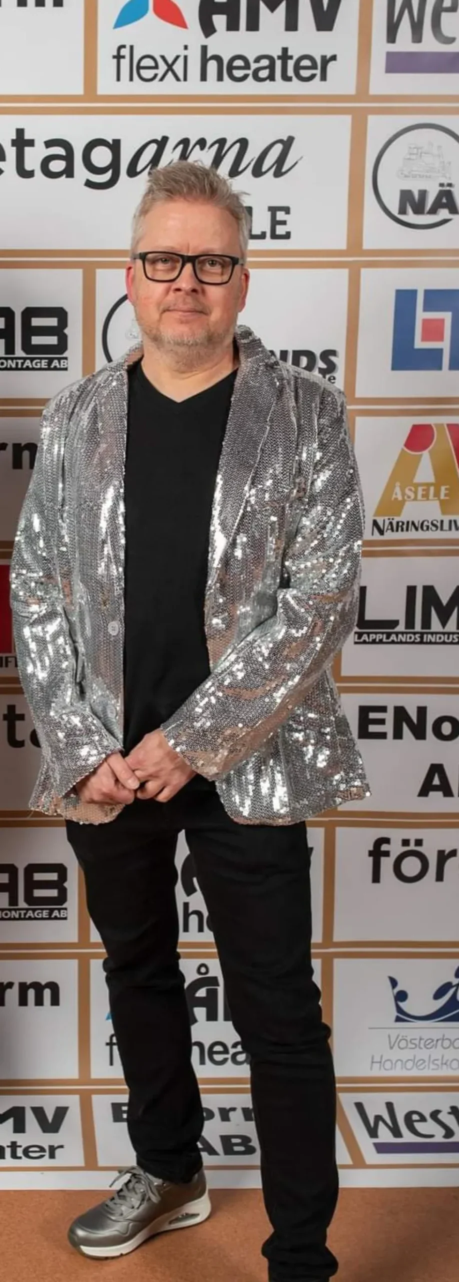 Suitmeister Paljettitakki Silver