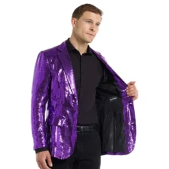 Suitmeister Paljettitakki Violetti