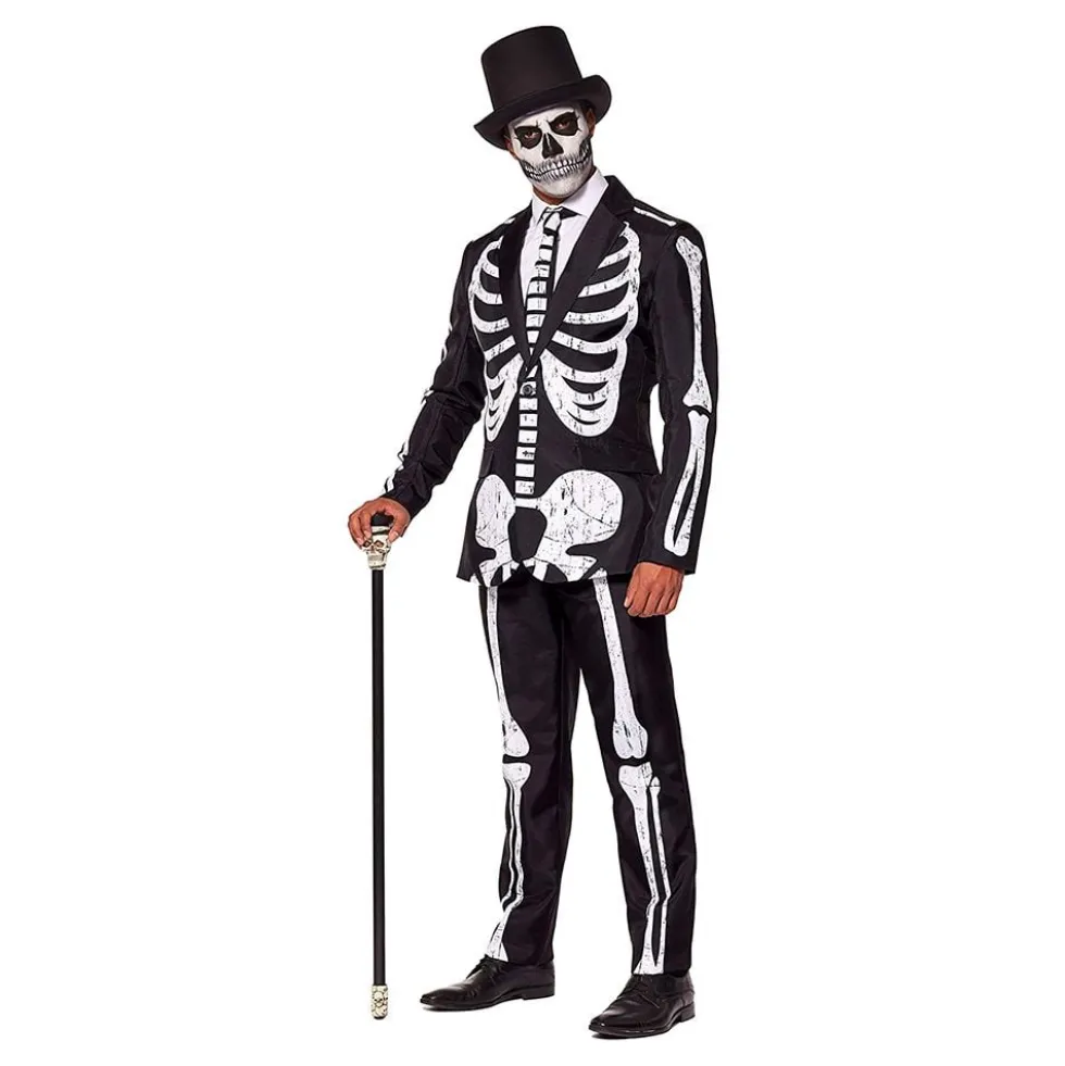 Suitmeister Skeleton Grunge Black Puku