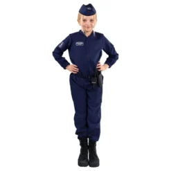 Suomalainen Poliisi Lasten Naamiaisasu