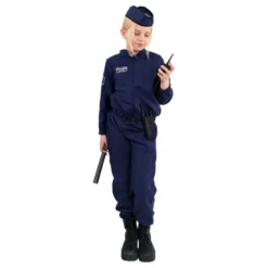 Suomalainen Poliisi Lasten Naamiaisasu
