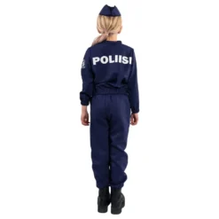 Suomalainen Poliisi Lasten Naamiaisasu