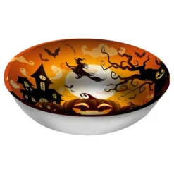 Suuri Muovinen Karkkikulho Halloweenkurpitsa
