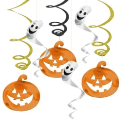 Swirls Halloween Riippuva Koriste