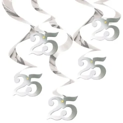 Swirls Numero 25 Hopea Kattokoriste