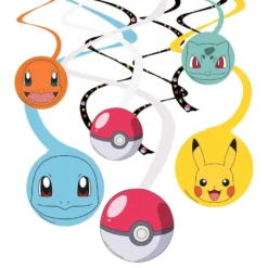 Swirls Pokemon Riippuva Koriste