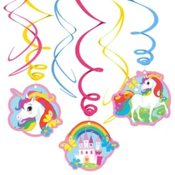 Swirls Unicorn Riippuva Koriste