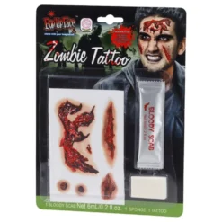 Tattoo- ja Veripakkaus Zombie