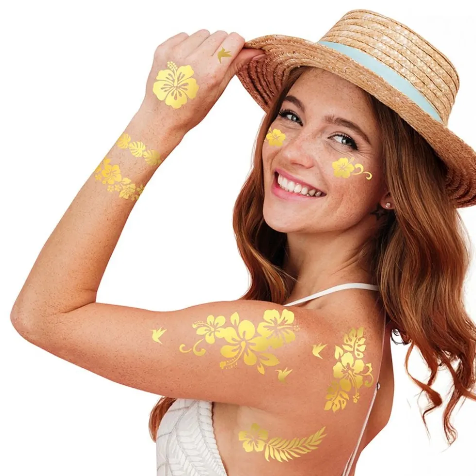 Tatuoinnit Kukat Kulta
