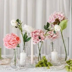 Tekokukka Hortensia Vaaleanpunainen