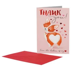 Thank You Corgi -kortti