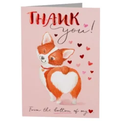 Thank You Corgi -kortti