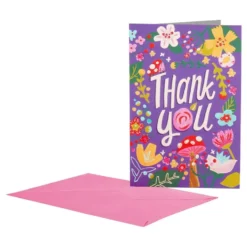 Thank You -kukkakortti