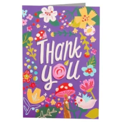 Thank You -kukkakortti