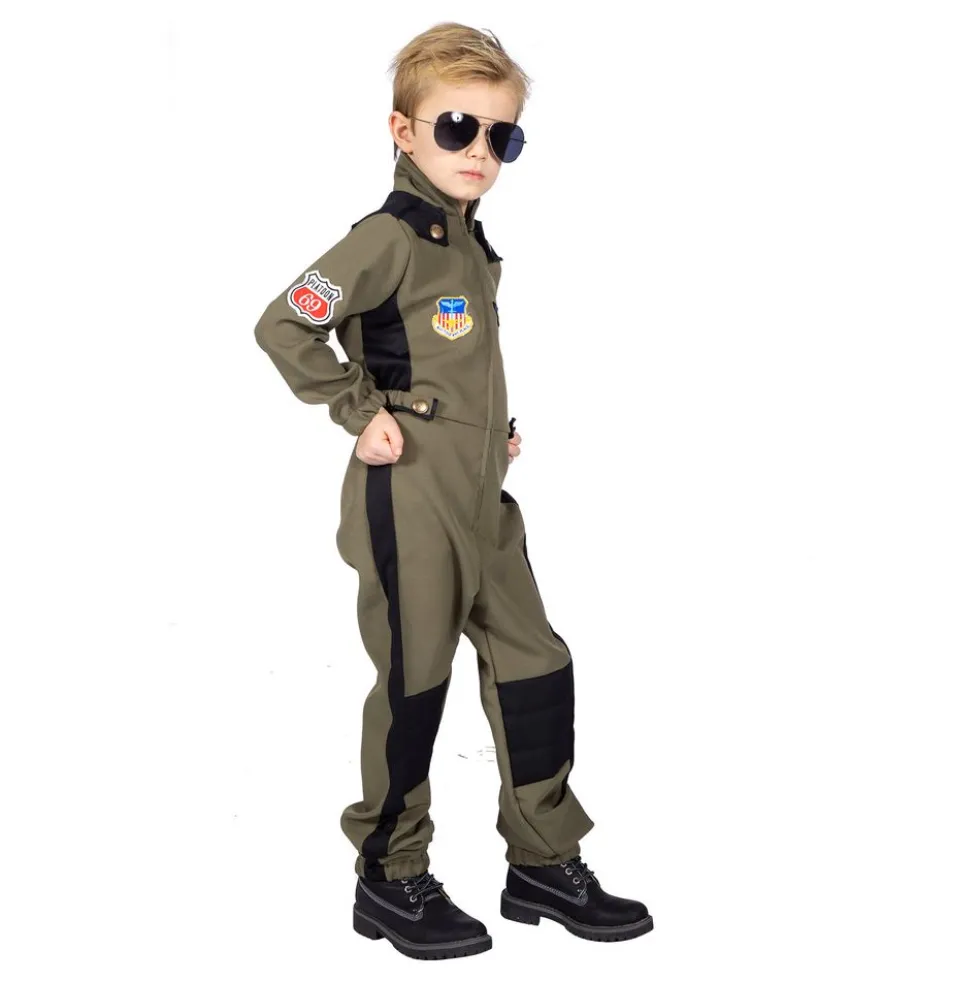 Top Pilot Lasten Naamiaisasu