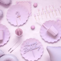 Uudelleenkäytettävät Pillit Violet