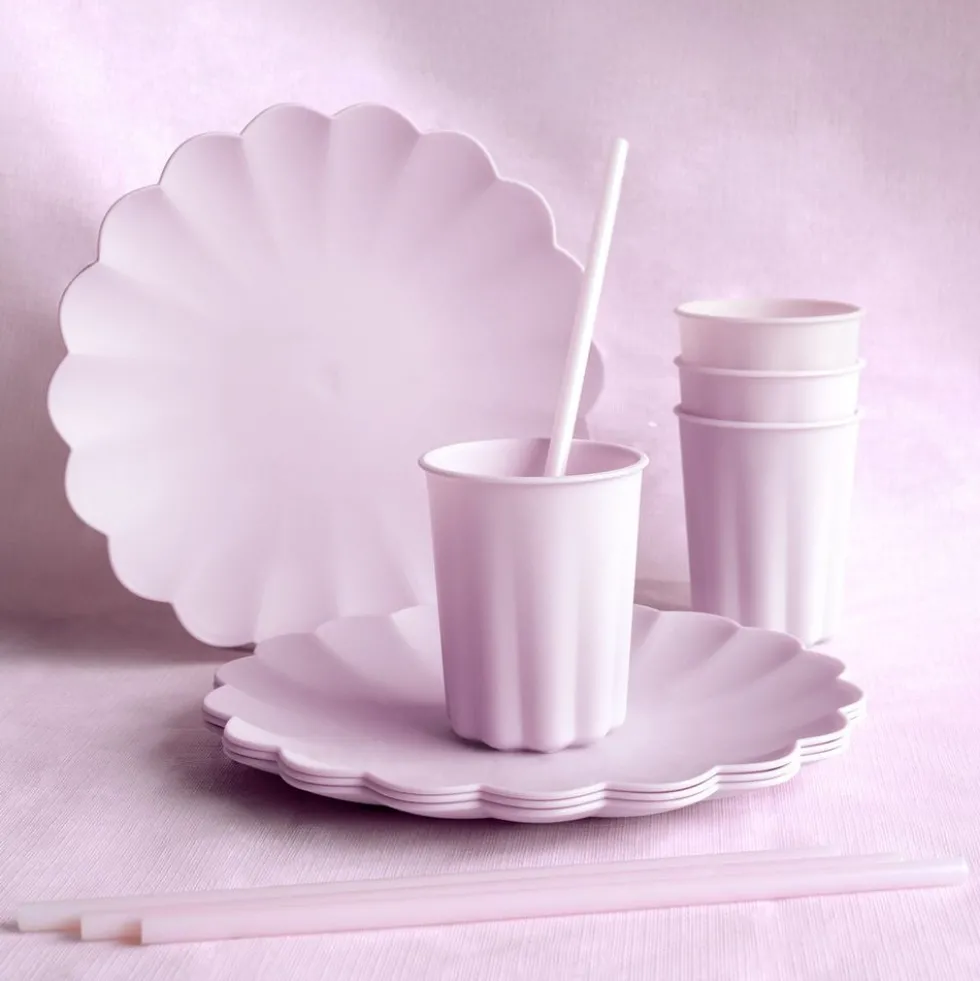 Uudelleenkäytettävät Pillit Violet
