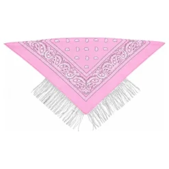Vaaleanpunainen Cowboy-bandana
