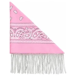 Vaaleanpunainen Cowboy-bandana