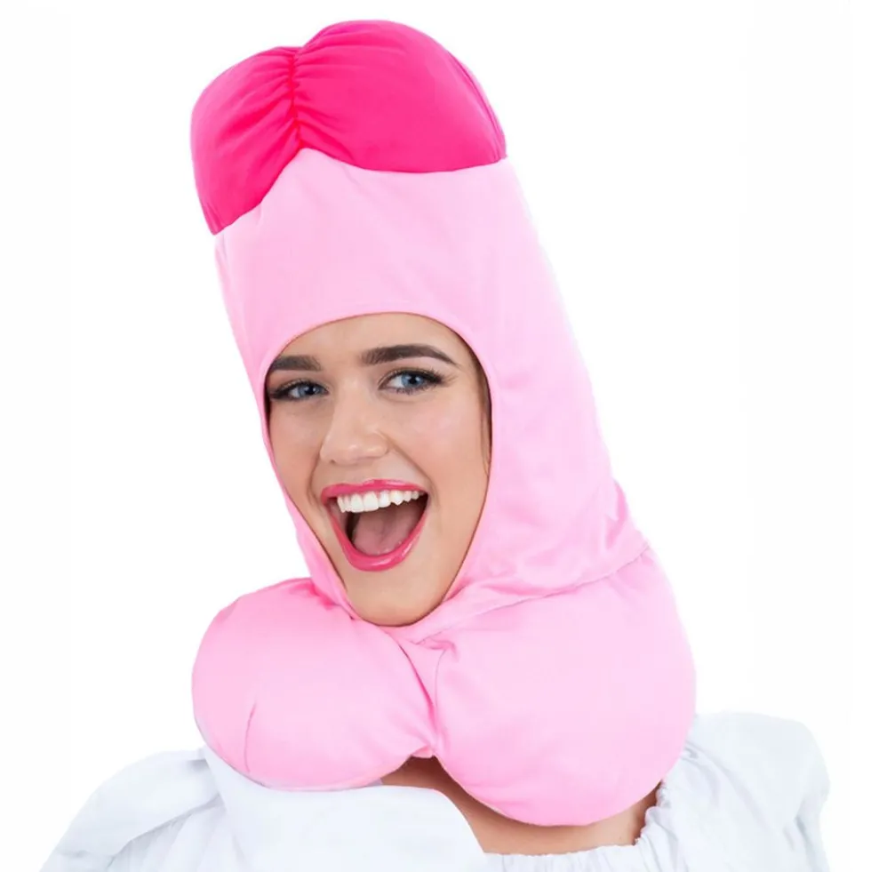 Vaaleanpunainen Penis Päähine