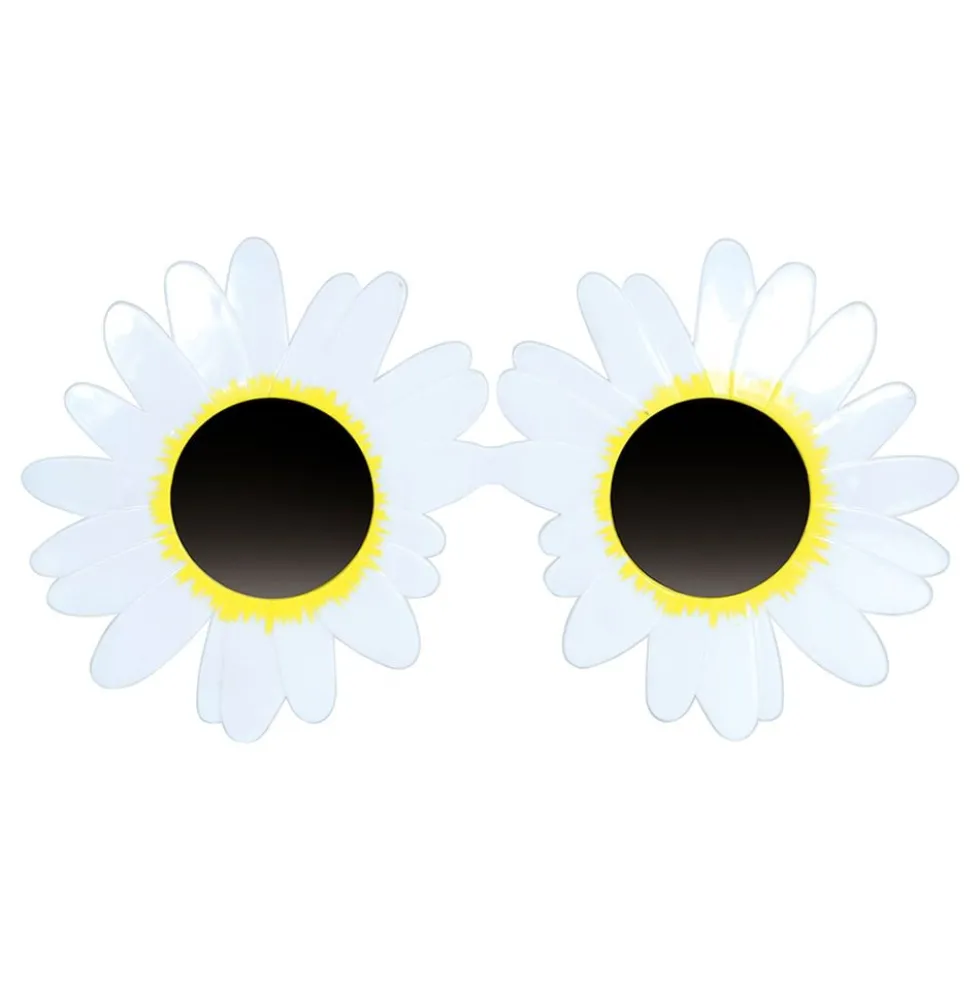 Valkoinen Daisy-aurinkolasit