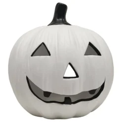 Valkoinen Halloween-kurpitsa