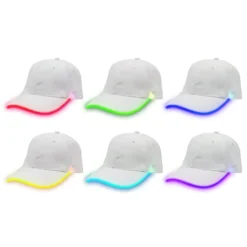 Valkoinen LED-lippis