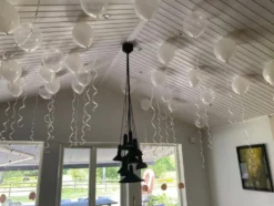 Valkoiset kattoilmapallot