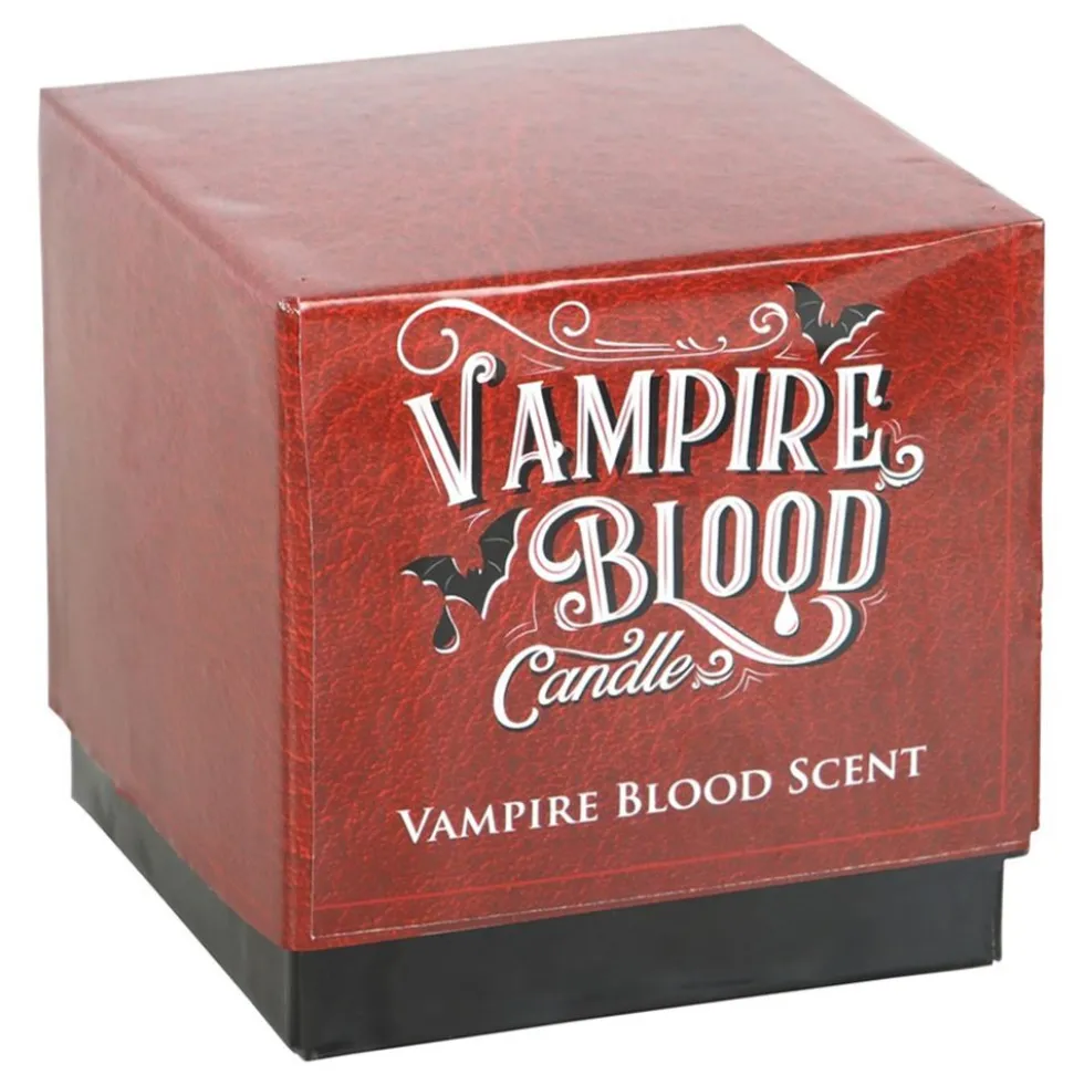 Vampire Blood -tuoksukynttilä lasissa